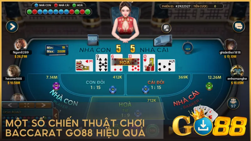 Kết hợp các mẹo cược đơn giản với chiến thuật quản lý vốn bạn có thể nâng cao tỷ lệ thắng trong mỗi ván baccarat