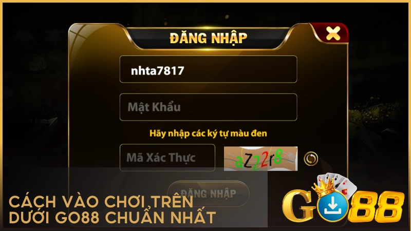 Cách vào chơi Trên Dưới GO88 chuẩn nhất