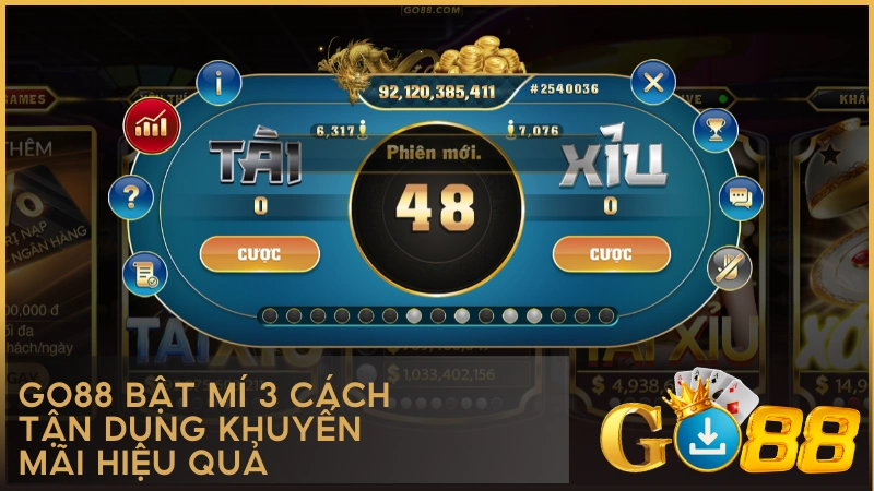 GO88 bật mí 3 cách tận dụng khuyến mãi hiệu quả