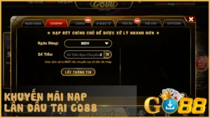 Khuyến mãi nạp lần đầu tại GO88