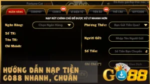 Nạp tiền GO88
