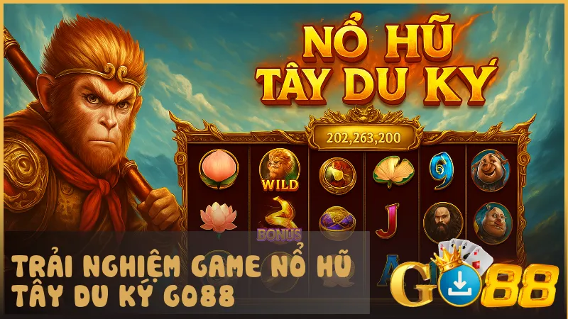 Khám phá hành trình nổ hũ kỳ bí giữa thế giới thần thoại sinh động cùng Tây Du Ký tại GO88