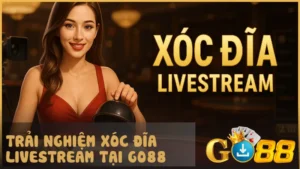 Xóc đĩa livestream tại GO88 kết hợp yếu tố truyền thống và công nghệ tạo nên trải nghiệm chơi đầy cuốn hút